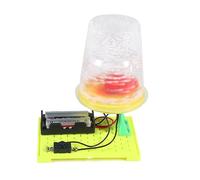 STEM Science Experiments for Kids, DIY Static Electricity Snow Maker with Motorized Cup Spinner - Educational Science Kits for Classroom Projects, Hands-On Physics Learning Toys for Students Ages 6-12