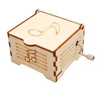 STEM Science Experiments for Kids, DIY Wooden Hand-Crank Music Box Model Kit | Educational Science Kits for Classroom Physics & Sound Projects, Creative Engineering Activities for Children Ages 6+