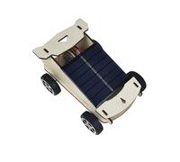 STEM Science Experiments for Kids - DIY Wooden Solar Car Model Science Kits with Real Solar Panel, Renewable Energy Engineering Project for Classroom Physics Activities, Educational Toy for Ages 8-14