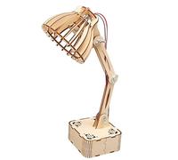 STEM Science Experiments Kit for Kids, DIY Wooden Voice-Control Desk Lamp Project, Hands-On Electronics & Engineering Science Kits for Students Classroom Activities and Creative Learning