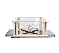 STEM Science Experiments Kit Wooden Holographic Projection Model - DIY Assembly Science Kits for Kids, Educational Physics and Optics Project Toy for Classroom Learning and Hands-On Activities