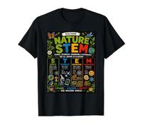 STEM Science in Nature Value Graphic T-Shirt, Men, Black, S