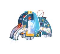STEM Science Kit DIY Vacuum Cleaner Model 3D Elephant Educational Craft for Beginners Kids Science Experiment Learning Toy