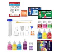 STEM Science Kit Kids - 35 Cm Chemistry Experiment Set, Educational Laboratory Learning Boxes, Interactive Project Tools | Fun Lessons Home School Activities Boys And Girls