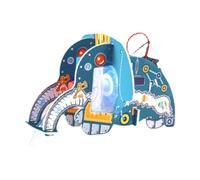 STEM Science Kits Vacuum Cleaner Model DIY Educational Craft for Beginners, 3D Elephant Model Kit 7.09x4.33x4.33inch for Learning Activities & Science Experiments