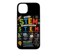 STEM Science Technology Engineering Mathematics Case for iPhone 14 Plus
