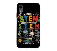 STEM Science Technology Engineering Mathematics Case for iPhone XR