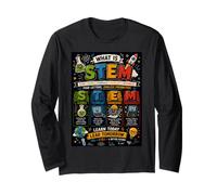 STEM Science Technology Engineering Mathematics Long Sleeve T-Shirt