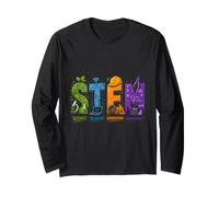 STEM Science Technology Engineering Mathematics Long Sleeve T-Shirt