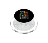 STEM Science Technology Engineering Mathematics PopSockets PopGrip for MagSafe