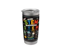 STEM Science Technology Engineering Mathematics Stainless Steel Insulated Tumbler