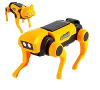 Stem Solar Dog - Robot Model, Mechanic Kit | Assembly Toy, Science Engineering Set Plus Educational Creative Tools for Learning Solar Motion Build Projects Kids Boys Girls Age 6 7 8 9 10