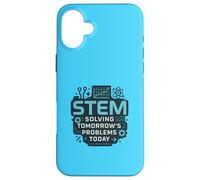 STEM Solving Tomorrow’s Problems Today Science Tee Case for iPhone 16 Plus
