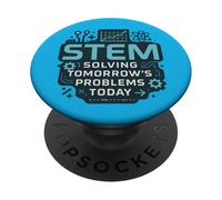 STEM Solving Tomorrow’s Problems Today Science Tee PopSockets Adhesive PopGrip