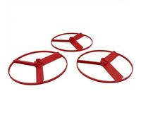 Stem Source 3-Count Replacement Fans for Snap Circuits Projects Compatible with 6SCM1F ClassPack & Standard Motor Modules - Essential Spare Parts for Schools & Hobbyists (Red)