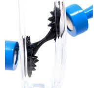 STEM Source Ferrofluid Display Toy Bottle - Metallic Ferrofluid Toys, Interactive Magnetic Fluid with Neodymium Magnets, Educational Sculpture Magnetic Liquid Desk Display 50 ml
