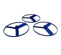 Stem Source Snap Circuit Replacement Parts 6SCM1F, 3 Bold Blue Fans