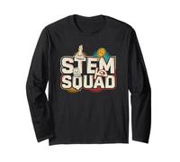 Stem Squad Science Technology Engineering Math Educator Long Sleeve T-Shirt