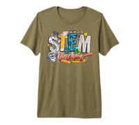 STEM Teacher Science Appreciation Women Funny Back to School Premium T-Shirt