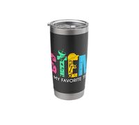 STEM Teacher Science Technology STEM is My Favorite Time Stainless Steel Insulated Tumbler