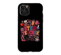STEM Teacher She's A STEM Teacher I Can Tell Case for iPhone 11 Pro
