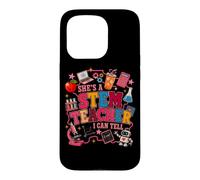 STEM Teacher She's A STEM Teacher I Can Tell Case for iPhone 15 Pro