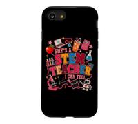 STEM Teacher She's A STEM Teacher I Can Tell Case for iPhone SE (2020) / 7/8
