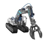 STEM Toy Kit - Mechanical Construction Set, Hydraulic Assembly Model | Educational Vehicle Toy, Crawler Mechanical Engineering, Technical Learning Activities, Construction Project Kit for and Girls