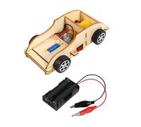 STEM Toy Wooden Car Set Diys Science Experiment Set Wooden Building Project Early Education Invention Materials Gift Car Model
