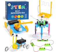 STEM Toys Age 8+, Engineering Science Experiments Kits for Kids(5 Pack Set)