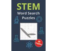 STEM Word Search Puzzles: Puzzles about Science, Technology, Coding, Robotics, Math, and Engineering | 6 x 10 inches | 60 puzzles