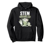 STEM Wrangler Floral Gardener Pullover Hoodie