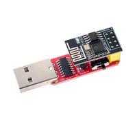 Stemedu USB to ESP8266 ESP-01S Serial Wireless Wifi Adapter Module Wi-Fi CH340G USB to TTL driver IC onboard, 115200 Baud Rate