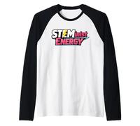 Steminist Girls Empowering STEM Design Raglan Baseball Tee