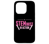 STEMinist in Action STEM Microbiology Lab Techs Case for iPhone 15 Pro