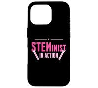 STEMinist in Action STEM Microbiology Lab Techs Case for iPhone 16 Pro