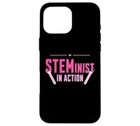 STEMinist in Action STEM Microbiology Lab Techs Case for iPhone 16 Pro Max