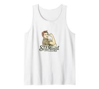 Steminist Rosie The Riveter Retro Feminist Tank Top