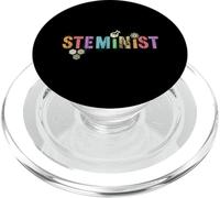 STEMINIST Technology Student STEM Teacher Women Engineering PopSockets PopGrip for MagSafe
