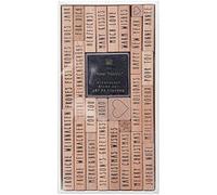 Stempelset Merry Christmas, Typewriter FSC 100%, 26 Stempel