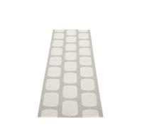 Sten Plastic carpet 70x200 cm Pappelina Warm gray - 7340020477806