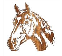 Stencil 11 x 11 inch Plastic Mylar Horse Head