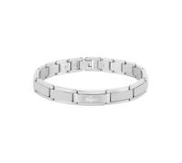 Lacoste Stencil Bracelet Stainless Steel 2040188 - Man Silver 19 cm
