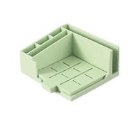 Stencil for Sticky Notes - 11.1 x 10 x 5 cm Portable Sticky Notes Holder | Practical Template for Post-Notes | Versatile Organization of Paper Products for the Office for Family Friends