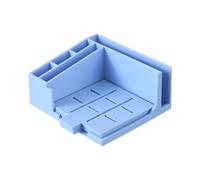 Stencil for Sticky Notes - 4.37 x 3.94 x 1.97 Inches Adhesive Note Dispenser, Tool Model Holder | Office Desk Organizer, Accessory Dispenser, Organ