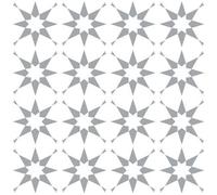 Stencil It Stardust Reusable Tile Stencil For Walls, Floors, Patio And Furniture 60Cm(L) 60Cm(W)