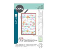 Stencil Set 4pk Serene Sophisticate 2 by Stacey Park A6