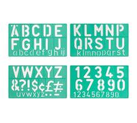 Stencil Set, Letter and Number, Linex 50mm Stencil Set