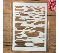 Stencils for Crafts,A4 29cm Iceberg Stencils for Painting on Wood, Stencils for Rock Painting, Reusable Painting Stencils,Wall Paint Stencils