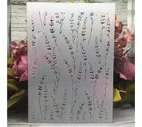 Stencils for Crafts,A4 29cm Thin Grass Texture Stencils for Painting on Wood,Drawing Template,Scrapbook Decor,DIY Craft Projects